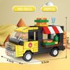 Образовательная модель гоночного автомобиля, совместимая с LEGO, игрушка из мини-строительных блоков