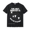 Best In The Molar System Design - Funny Tooth Pun T-Shirt Normal Top T-Shirts Classic Tops Tees Cotton Mens Classic