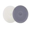 Tub Stopper 2 Pack, 6 Inches Large Silicone Drain Plug Hair Stopper Flat Suction Cover for Kitchen Gadgets Bathroom Accessories and Laundry