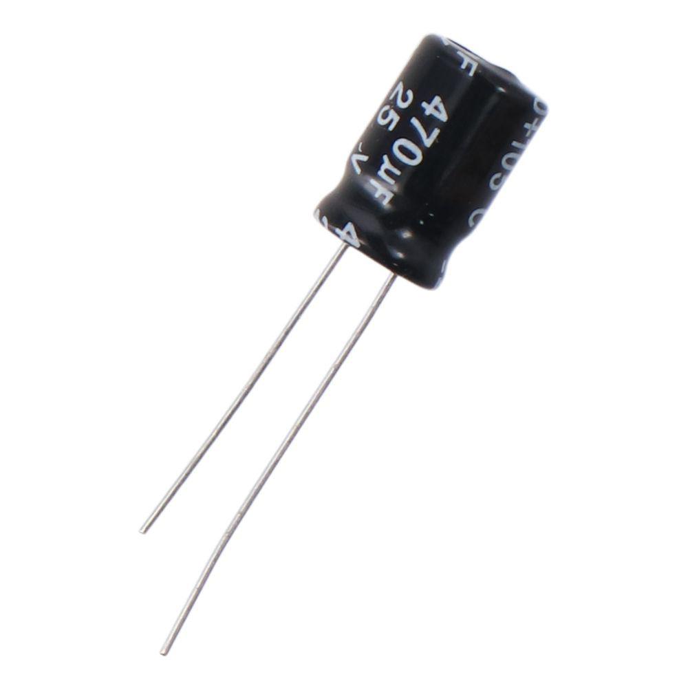 25 В 470 мкФ электролитические конденсаторы алюминиевый поляризованный электролитический конденсатор прочный