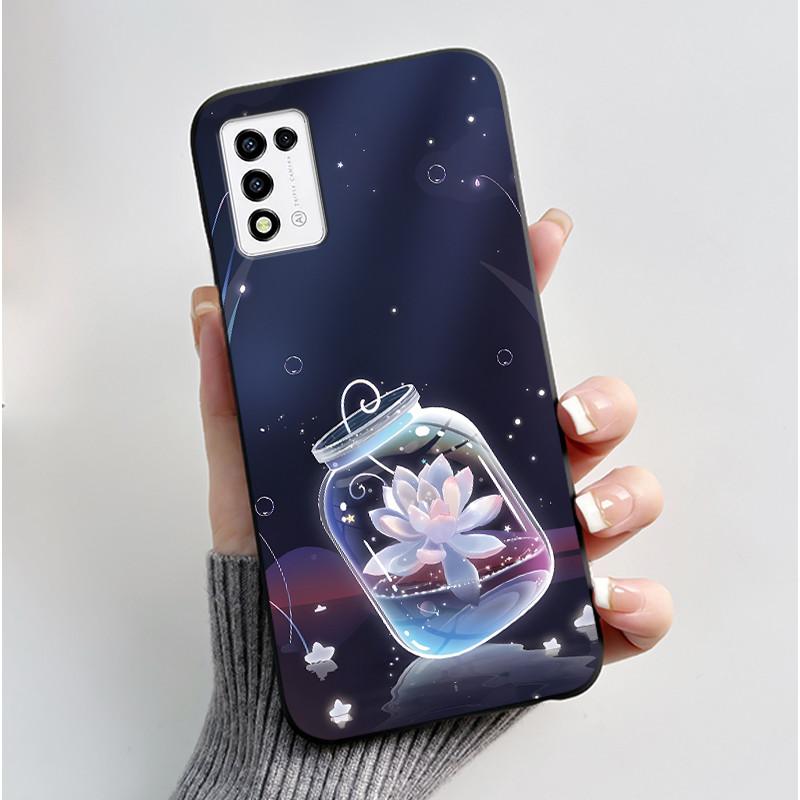 For ZTE Libero 5G III,  A202ZT Soft Silicone Black Case For ZTE Libero 5G II, A103ZT Popular Pattern Panda Shockproof Shell