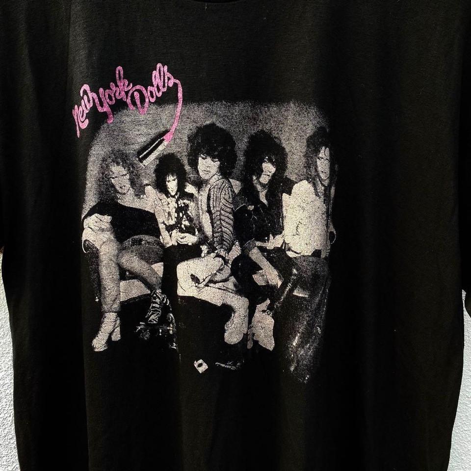 New York Dolls Mercury Рубашка черная унисекс Черная футболка унисекс E059