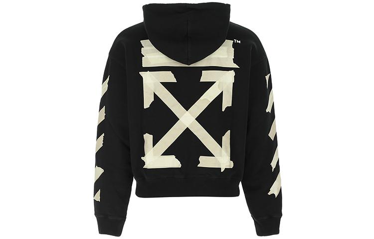 OFF WHITE Толстовка с лентой Diag Arrows OMBB037R20E300021048