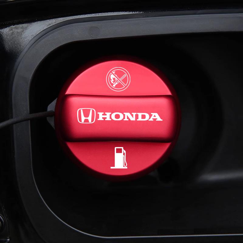 DGT2 Car Fuel Tank Cap Warning Metal Sticker Decorative Protective Sticker For Honda Civic FIT Accord Prelude CRV 5th City CRZ CRX