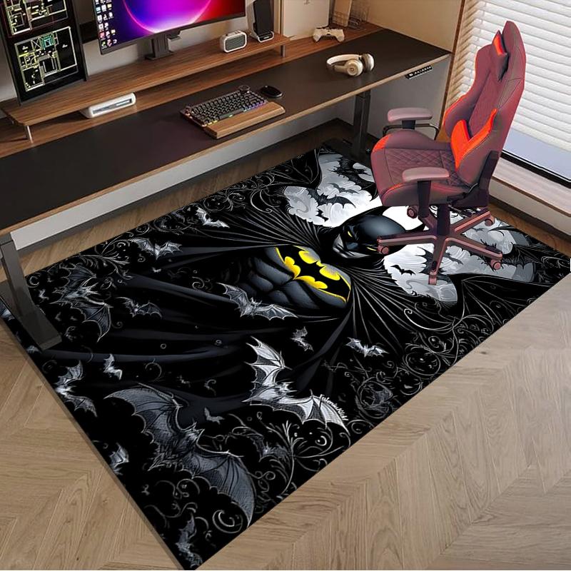 1PC Breaks Through Bat Rug Game Carpet, Floor Mat for Bedroom Living Room Entryway Rug, Home Decor Idea Gift for Christmas birthday