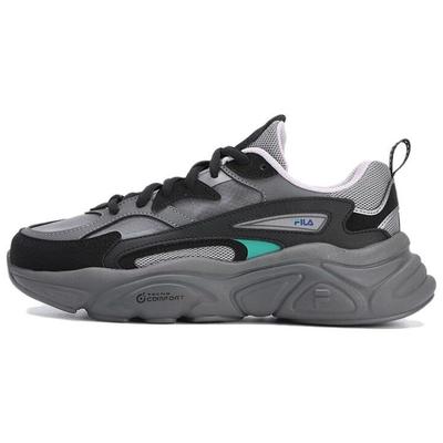 Mars 1 Ткань Синтетическая кожа Спортивный Комфорт Низкий верх Повседневная обувь Женские кроссовки Серый Черный F12W322109FFA