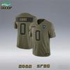 NFL Tribute Jersey Embroidered Sports Fan Apparel Basketball Fans Unisex Athletic Wear