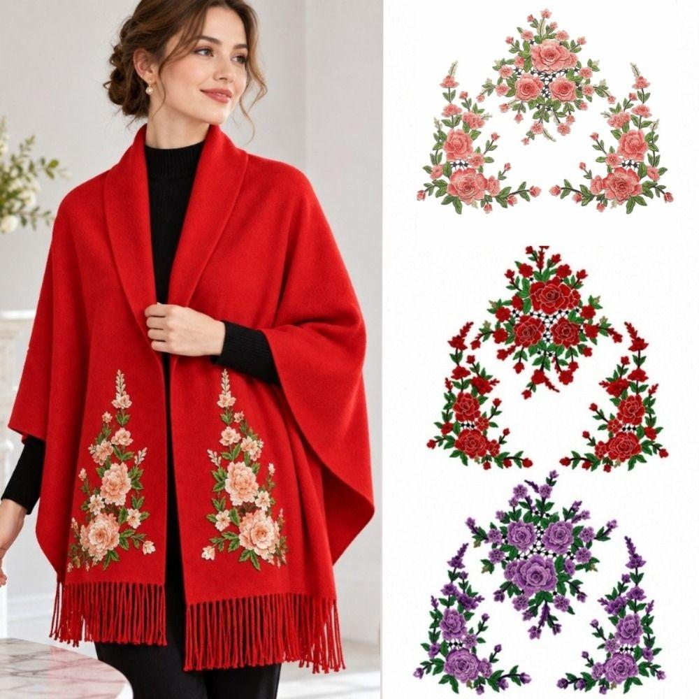 1 Sets DIY Craft Type Embroidery Patches Water Soluble Dress Decoration For Evening Dress