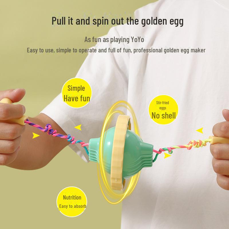 Вихревой миксер Golden Egg: Ручное устройство для смешивания яичных белков и желтков