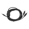 Replacement Headphone Cable 3.5mm Volume Control Sound Cable Compatible for MMX300 MMX300 2nd Gen