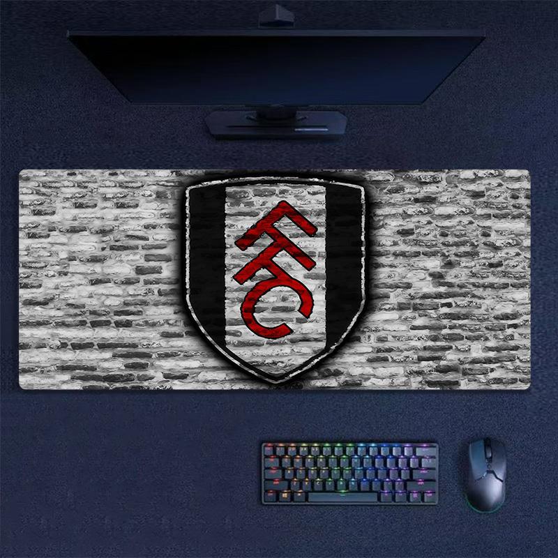 Fulham FC Print Cushion Non-slip Laptop Tablet Big Mousepad XXL Mat Mini PC Playmat With Lock edge