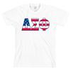 Футболка Delta Sigma Phi Bella + Canvas Delta Sig Буквы США *ВСЕ РАЗМЕРЫ*