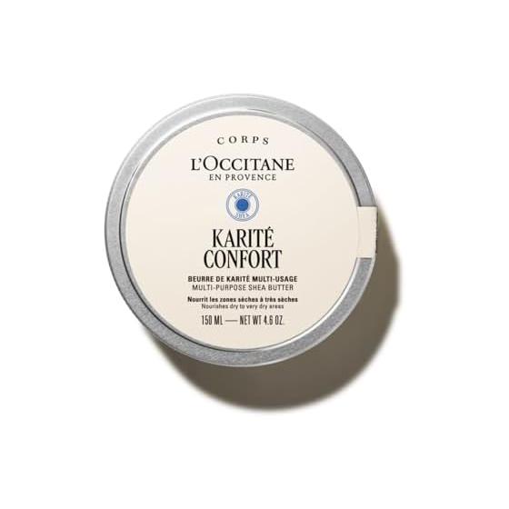 L'OCCITANE Карите Масло Ши Органическое Успокаивающее 150 мл Большой Объем