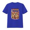Jurassic Jesus Riding Dinosaur Comics T Shirt For Unisex And Unisex Vintage Washed Soft Graphic Top For Everyday Wear