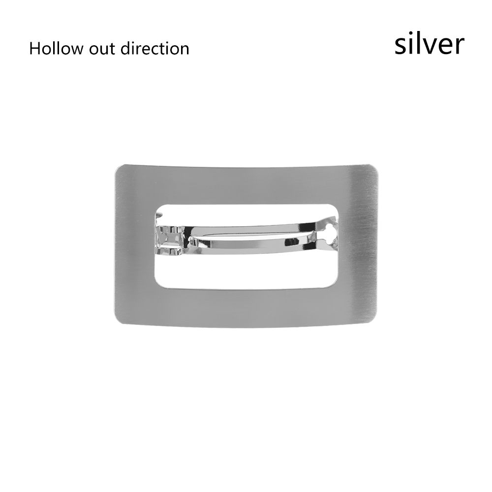 Новые заколки Аксессуары для волос Зажим для хвоста Заколки для волос для девочек Металлические заколки Геометрическая заколка для волос