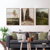 Vintage Gallery Wall Poster Print Room Decor Nordic French Country Landscape Canvas Paintings Living Room Home Decoration