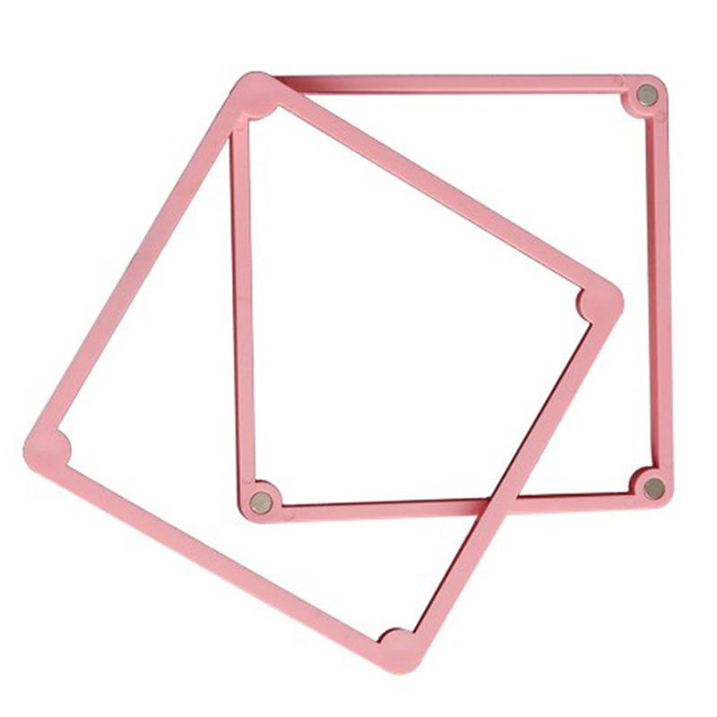 Fondant Cookies Spray Mold Fixed Frame Plastic Cake Stencil Fixing Frames Printing Tool Cake Decoration Tools