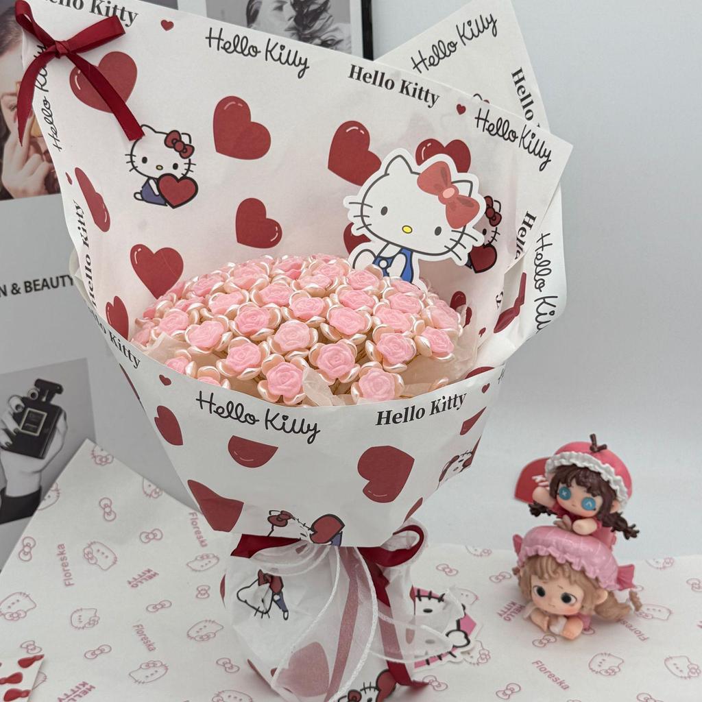 Набор для творчества «Букет роз Hello Kitty» - Подарок ей на Праздник Циси, День Рождения