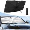 Umbrella Sun Shade for Car Front Windshield 1Pack,Car Shades for Windshield,2024 Upgrade Car Umbrella Shade for Block UV Rays Keep Car Cool,Fit for