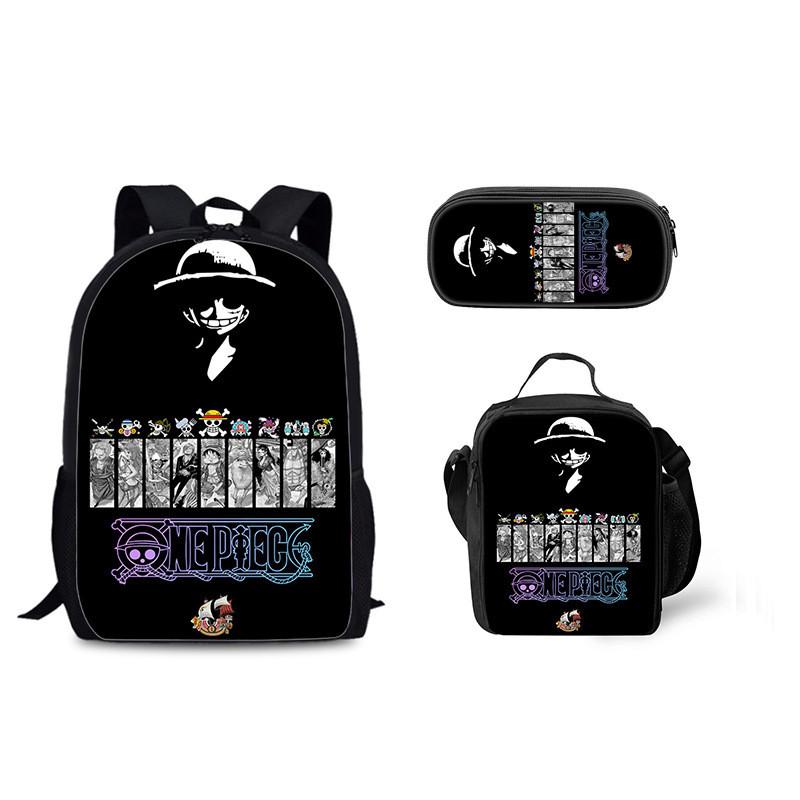 One Piece Backpack Ice Pack Set For Students With Nylon Material And Daily Use