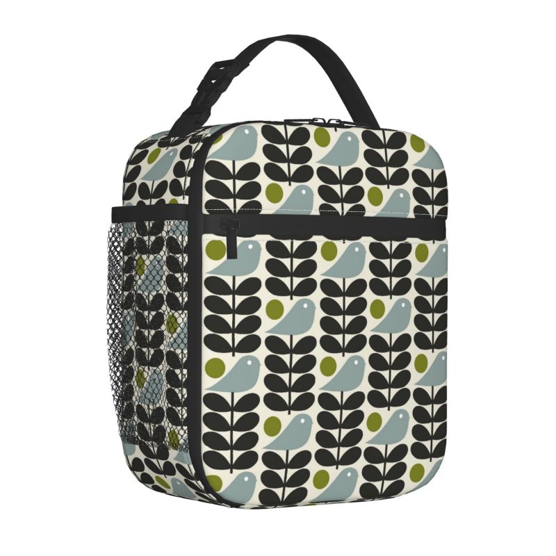 Orla Kiely Абстрактный Мульти Стебель Изолированная Сумка-Ланчбокс Многоразовая Водонепроницаемая Термосумка Оксфордская Сумка-Тоут для Бенто для Женщин Работа Пикник