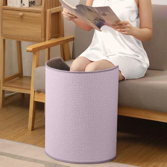 Under Desk Foot Warmer Portable Personal Space Heater Fully Enclosed Heating Quiet Leg Warmer for Winter Office Home Use