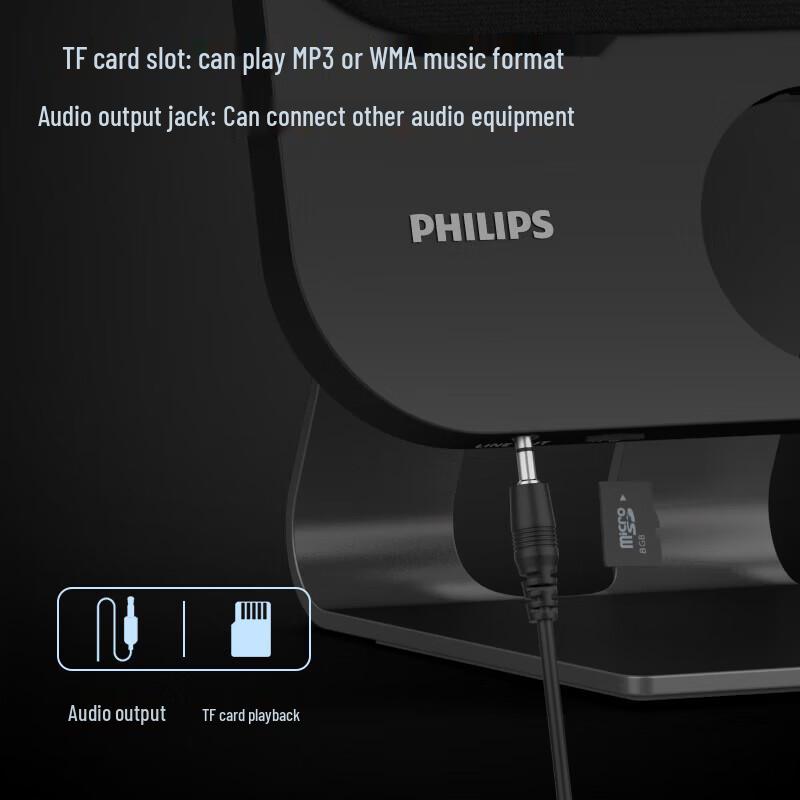 Philips AZ7108 CD-проигрыватель Bluetooth-динамик (Китайская версия)