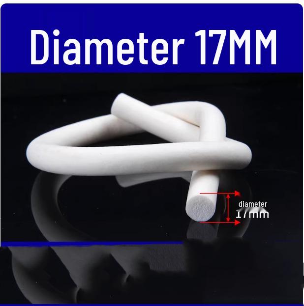 Круглый шнур из силиконовой пены - Термостойкая уплотнительная лента (2/3/4/5/6/7/8/9/10 мм)