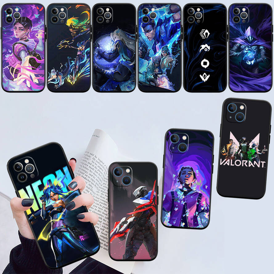 Чехол для телефона V-VALORANT для Redmi Note 12 12S 12C 13 13C 13R 14 14S 14R 14C 11A 13X A3 A3X A4 A5 Pro Max Plus