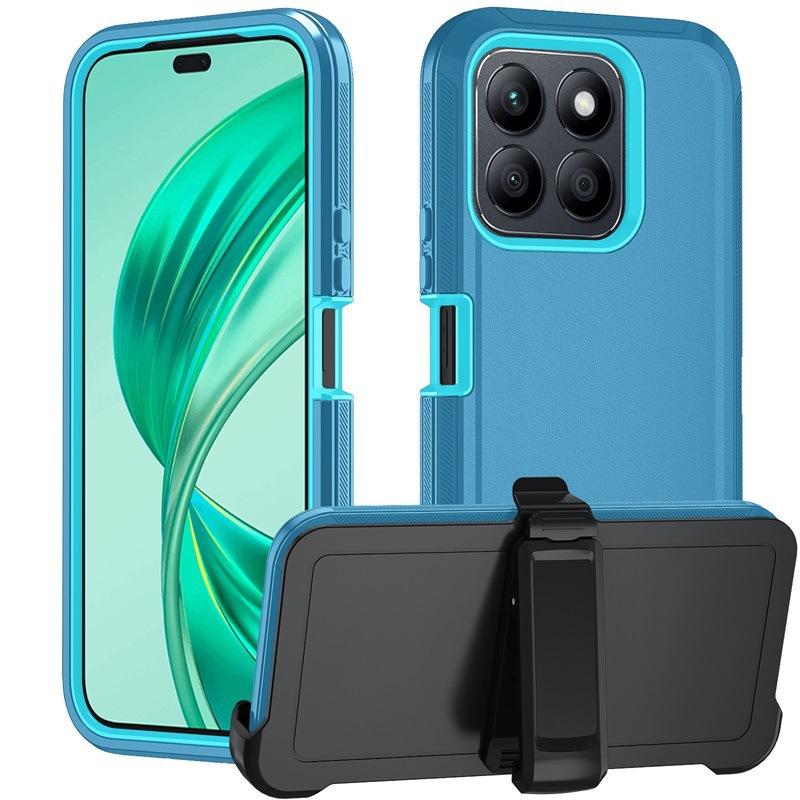 Rugged Magnetic Case for Honor X8b | 360° Rotatable Stand + Anti-Slip TPU+PC | Shockproof Galaxy Cover