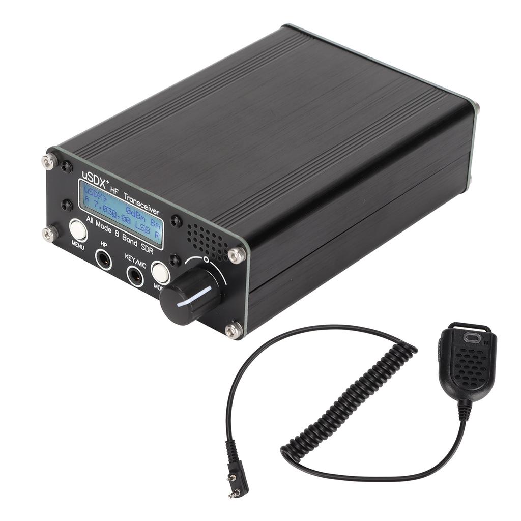 Mobile Transceiver SDR 8 Band Full Mode HF SSB QRP Radio Transceiver for Signal Receiving Equipment