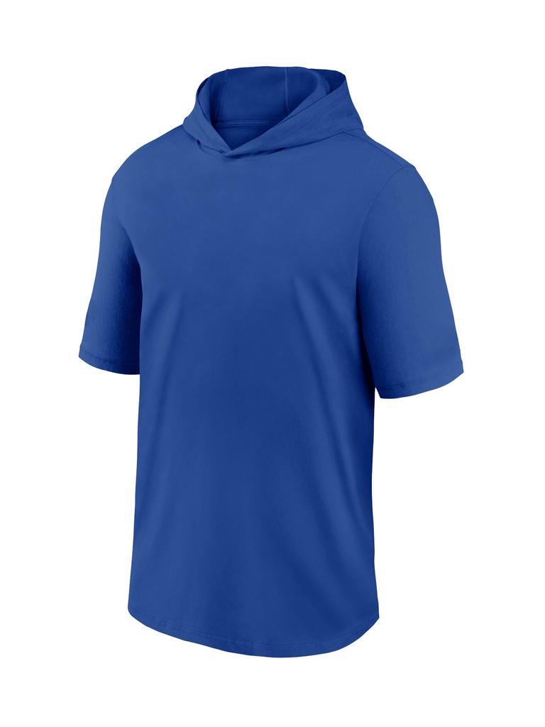 European size quick-drying hooded T-shirt outdoor leisure sports loose short-sleeved t-shirt