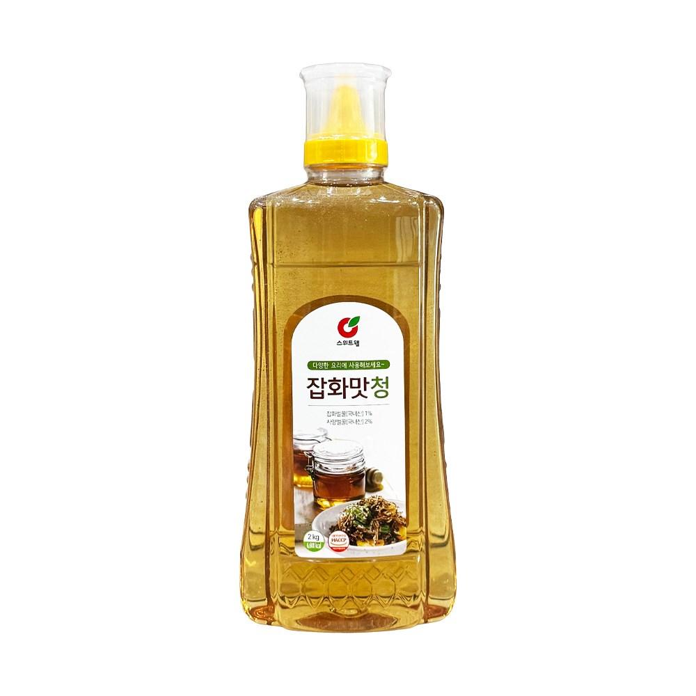 Food All Market Sweet Well Mixed Fruit Flavor Syrup 2kg Tube 1 pcs