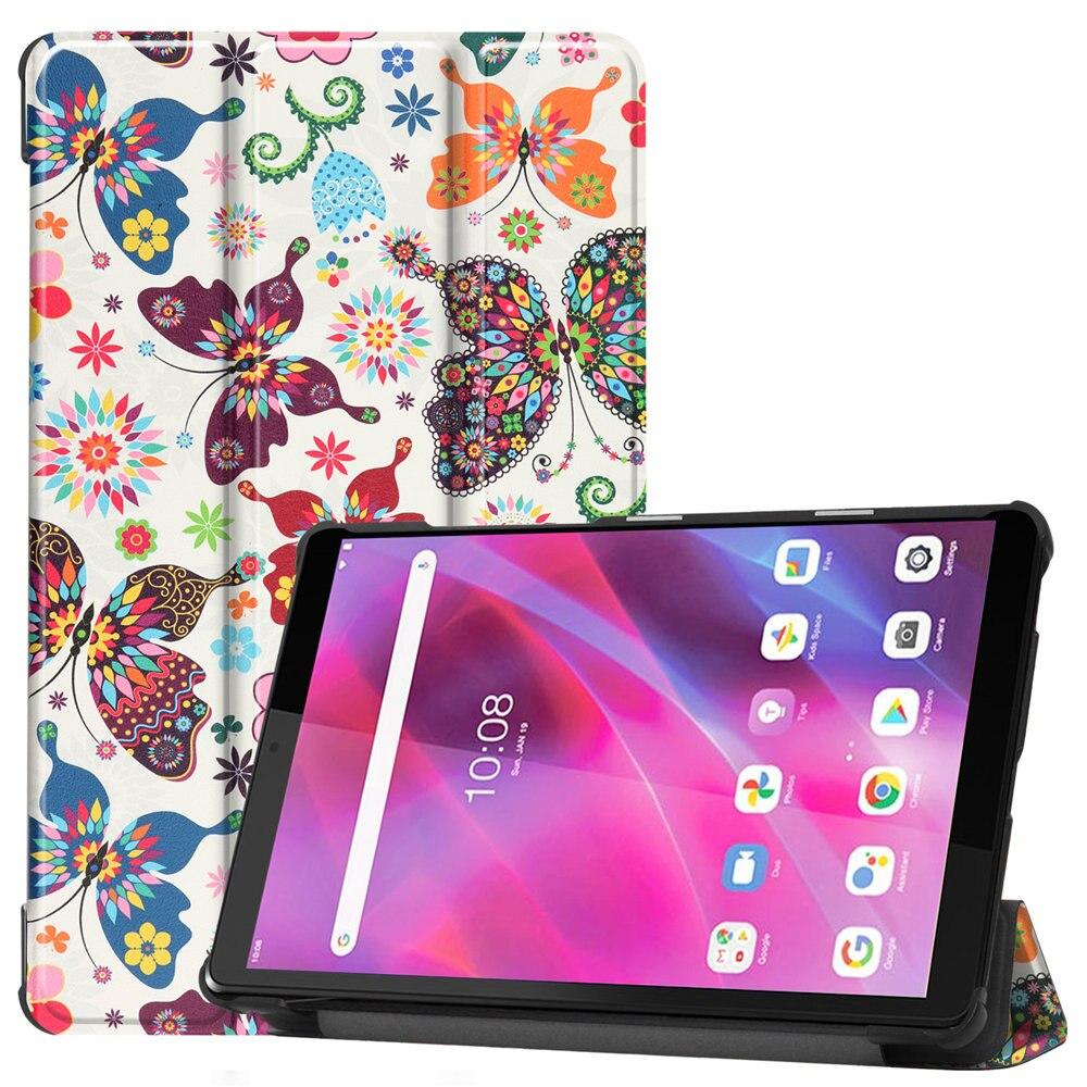 Кожаный чехол для Lenovo Tab M8 3-го поколения TB-8506F M8 FHD TB-8705F M8 HD TB-8505F ультратонкий чехол-подставка для планшета Fundas