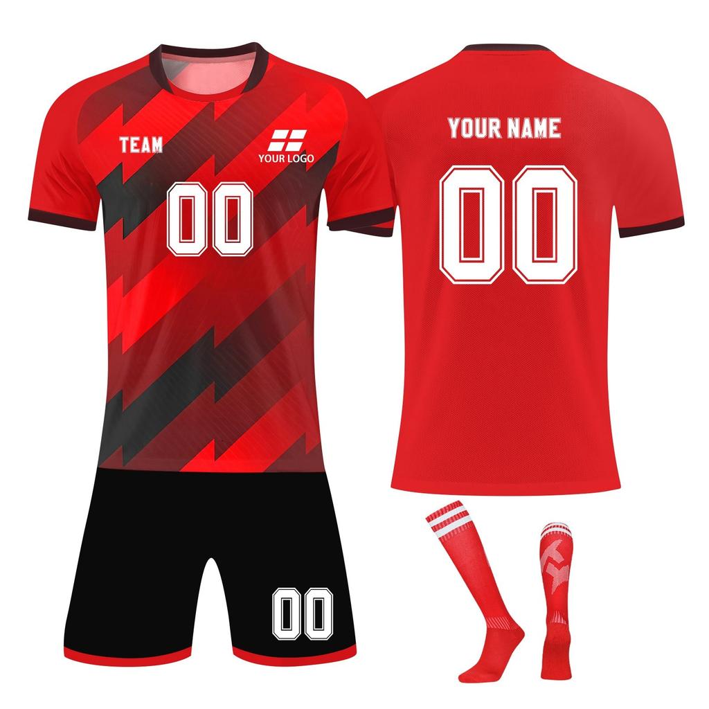 Комплект персонализированных рубашек для мужчин и девочек с именем и номером, футбольные майки на заказ для мальчиков, тренировочный костюм