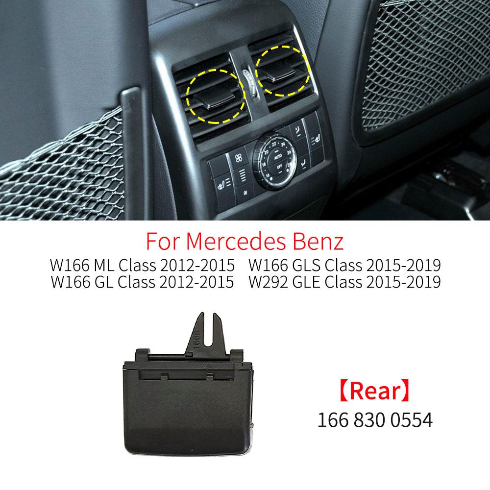 For Mercedes W166 X166 W292 Car Front Rear AC Vent Grille Air Conditioning Outlet Repair Accessory For Benz ML GL GLE GLS Class