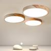 Nordic LED Ceiling Lamp: Simple, Modern Round Design for Living Room, Bedroom, or Kids' Room