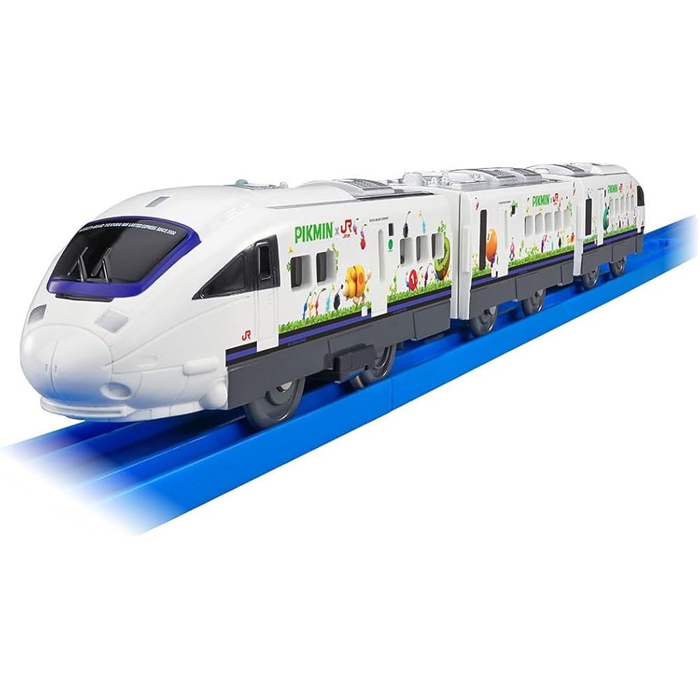 Takara Tomy Plarail JR Kyushu Pikmin Train Toy for Ages 3 and Up, Battery Operated, Interactive Features