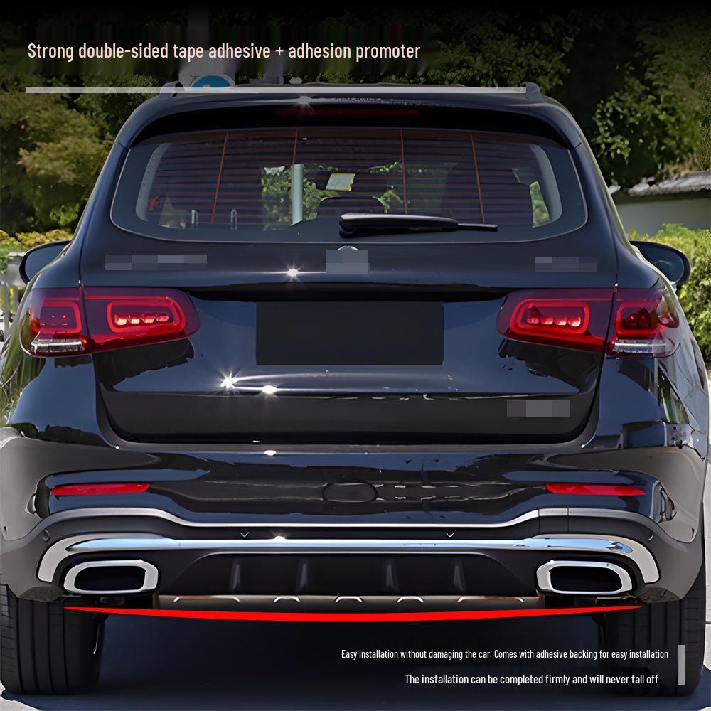Совместимый задний диффузор и выхлопная труба для Mercedes-Benz GLC-Class X253/C253 (16-22) Апгрейд GLC43/63.