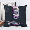 Наволочка для подушки Colorprint Cars Квадратная подушка Спальня Диван Досуг Комфортная подушка Автомобиль Гостиная Домашнее украшение