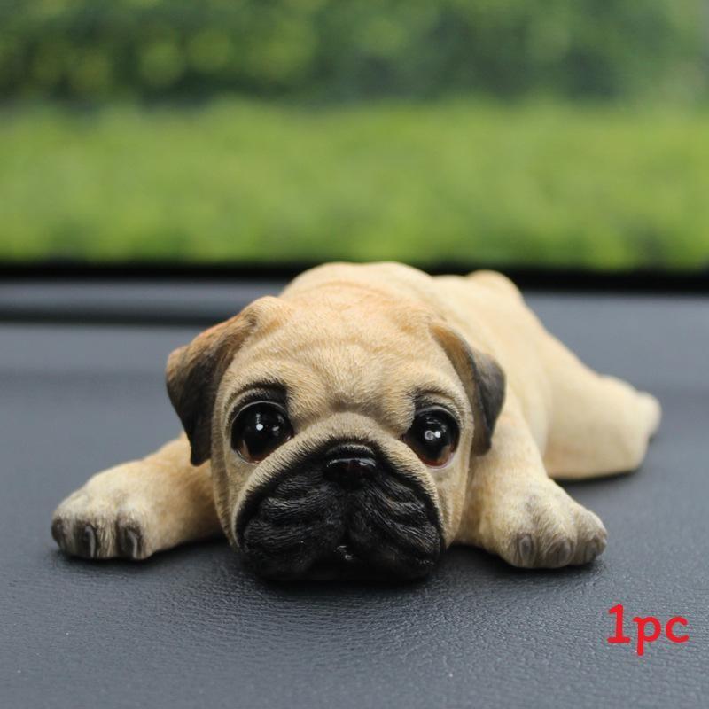 Мопс Животное Смола Ремесло Маленькая Собака Орнамент Для Идеи для Вечеринки и Праздника Подарок