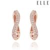 [Elle Jewelry] 14K Gf S-Line Earrings Elgpee462