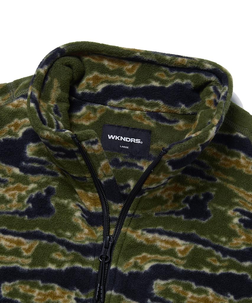Флисовая куртка-зип-ап Wkndrs Камуфляж (Camo)