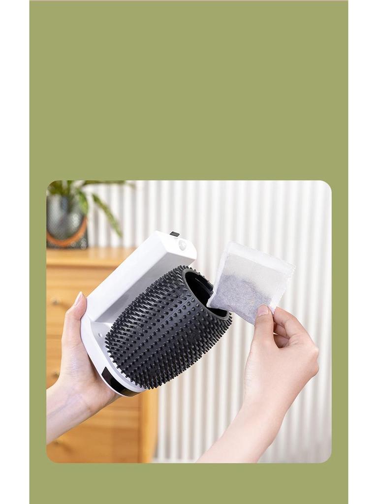 Трансграничная умная автоматическая щетка для кошек, настенный массажер и средство для удаления шерсти