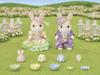Sylvanian Families Сезонный кролик Пасхальная пара Se209 ST Mark Сертификация Для детей от 3 лет Игрушечный кукольный домик Sylvanian Families EPOCH [Набор Маргарет]