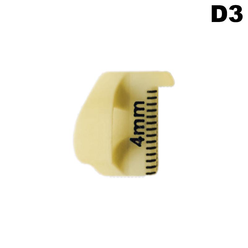 Sewing Needle Gauge Measuring Tool, Finger Ruler Sewing Template For Equal Stitches, Finger Protector, Diy Stitching Guide Tool