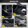 AUTOOL Car Smoke Machine Quick Intake Adapter Intake Bladder for Smoke Leak Detector SDT206 Diagnostic Tool Airbag Accessory