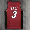 Miami Heat Basketball Jersey Custom Name Number Thermal Pressed Performance Sportswear Men Women