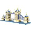 Frandi Nanoblock Landmark Large Building London Bridge SM9919, разноцветные, популярные корейские игрушки