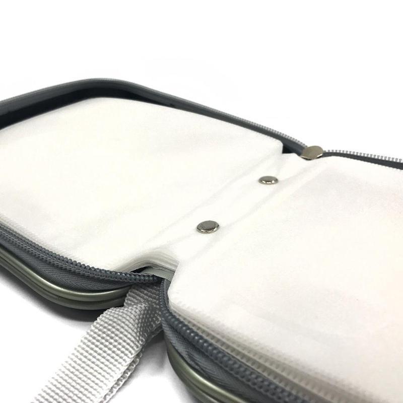 Портативный 40 шт., бумажник для дисков CD, DVD, VCD, органайзер для хранения DJ, чехол, держатель, сумка для альбома